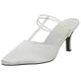 Annie Women's Allie Evening Dress Pump,Silver,7.5 M