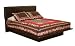 Contemporary 60" Bed in Chocolate Finish By South Shore Furniture