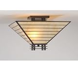 14Sq Watersedge Mahogany Bronze Flushmount