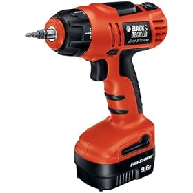 Black & Decker FSD962K 9.6-Volt Firestorm Cordless Drill