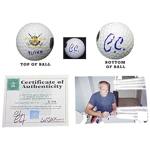 Buy Chevy Chase Autographed 'C.C.' Caddyshack Golf Ball LE of 144