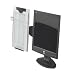 Fellowes(R) Office Suites Monitor Mount Copyholder, Black/Silver
