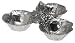 Arthur Court Grape 3-Section Bowl