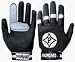 Palmgard Black Youth / Women's Protective Baseball Glove - (Worn on Left Hand)