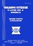 Triumph Vitesse 2-Litre Mk .2 Official Parts Catalogue