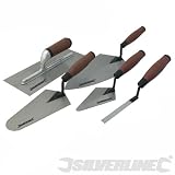 Silverline 395016 Soft Grip Trade Trowel Set