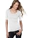 Search : Soprano Scoop-Neck Elbow-Sleeve Knit Tee