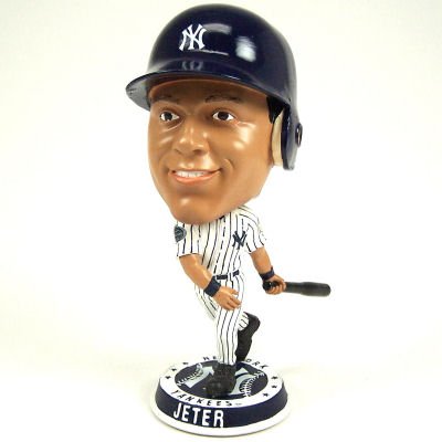 Buy NEW YORK YANKEES DEREK JETER OFFICIAL MLB BOBBLEHEAD BOBBLE by Forever Collectibles
