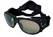 Ocean Waves Bandana Sunglasses (Black with Purple Lens)