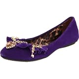 Betsey Johnson Womens Sasiee Ballerina Flat