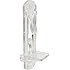 Prime-Line Products R 7316 Locking Shelf Pegs, 1/4 in. Peg x 1/2 in. Shelf, Plastic, Clear (Pack of 6)