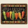 Highland Graphic-Cantina 15"x11.5" Tempered Glass Cutting Board