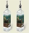 Artworks olive oil bottle ~ Black Bay Moose ~ set of 2 bottles code 560