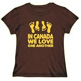 T-Shirt Womens Brown