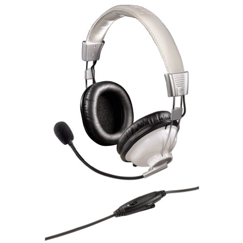 Hama PC Headset HS 300 weiß Stereo Hama PC Headset HS 300 weiß Stereo