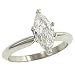 1.07cttw Marquise Diamond Solitaire Ring Egl I-J/VS1
