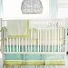 New Arrivals Sprout 3 Piece Crib Bedding Set, Green