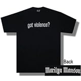 Marilyn Manson - Got Violence - T-Shirts - schwarz - Gr��e: M - Marilyn Manson
