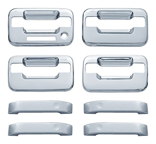 Brite Chrome 11106K Chrome Door Handle Cover with Keyless Entry