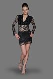 Black Long Sleeve Lace Dresses by eDressMe new york