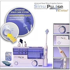 SinuPulse Elite Advanced Nasal Sinus Irrigation System by Health Solutions