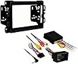 Metra 95-6518B Double DIN Stereo Installation Dash Kit for 2013 Dodge Ram & Interface