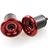 Stolen Vortex BarPlugz BMX Bike Bar Ends - Red