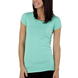 Product Image Xhilaration® Juniors Short Sleeved Tissue Tee - Jamaican Turquoise 