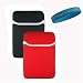 Black-Red 10 Inche Reversable 2 Side Soft Sleeve for Samsung NC10-14GW Netbook + Courage*Wisdom Wrist Band!!!