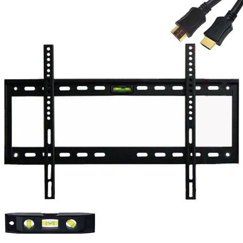 VideoSecu Brand New LCD LED Plasma TV Flat Panel Screen Ultra Slim Wall Mount For VESA 680x400 - 600x400 - 600x300 - 600x200 - 500x400 - 500x300 - 500x200 - 400x400 - 400x300 - 400x200 - 300x300 - 300x200 - 200x200 - 200x100 - 100x100 MF602B 1QI