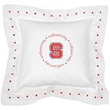 Baby Fanatic NC St. Wolfpack Baby Pillow Linen