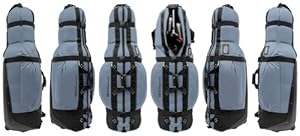Club Glove Last Bag Golf Travel Cover with Free Stiff Arm Blue Steel