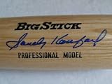 SANDY KOUFAX SIGNED DODGERS BAT COMES WITH COA
