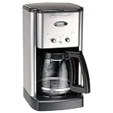 Cuisinart - DCC1200E - Café Timer - Machine à Café - 112 Tasses - Acier Brossé et Noir - 1000 W
