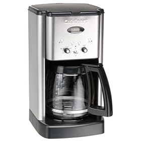 Cuisinart - DCC1200E - Caf� Timer - Machine � Caf� - 112 Tasses - Acier Bross� et Noir - 1000 W