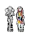 Nightmare Before Christmas Jack & Sally 6' Inflatable NBX Inflatables : Jack