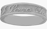 Genuine Sterling Silver I LOVE YOU Expression Ring