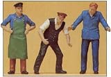 Preiser 45028 Set of 3 Delivery Men Figures - NIB