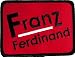 Franz Ferdinand Music Band Patch - Black on Red Name