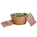 Danesco Bamboo Salad Bowl and Server Set