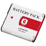 High Capacity Battery For Sony DSC-W100, DSC-W120, DSC-W130, DSC-W150, DSC-W170, And DSC-W200 Digital Cameras