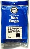 GE C Series Vacuum Bags for Premier Whirlwind Swivel Top Canister - 5 Pack