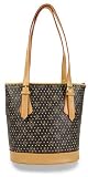 Sparkling Bucket Handbag - Brown