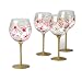 Pfaltzgraff Holiday Cheer Set Of Four 13-Ounce Wine Goblets