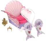 Disney 5760684 - Arielles Kutsche+2 Delphinen (ohne Puppe) - 