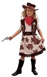 Cowgirl 5pc Childs Fancy Dress Costume - S 122cms