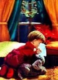 3D Lenticular POSTCARD-CHILD PRAYING