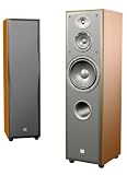 JBL Northridge E60 3-Way 8-Inch Floorstanding Speaker, Single (Cherry)