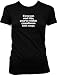 If You Can Read This, You're Within Roundhouse Kick Range Women's T-shirt, Funny Womens T-shirt, Medium, Black