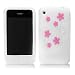 Apple iPhone 3G Floral Zest FlexiSkin (Pink on White)